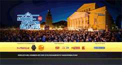 Desktop Screenshot of bandbewerbung.schlossgrabenfest.de